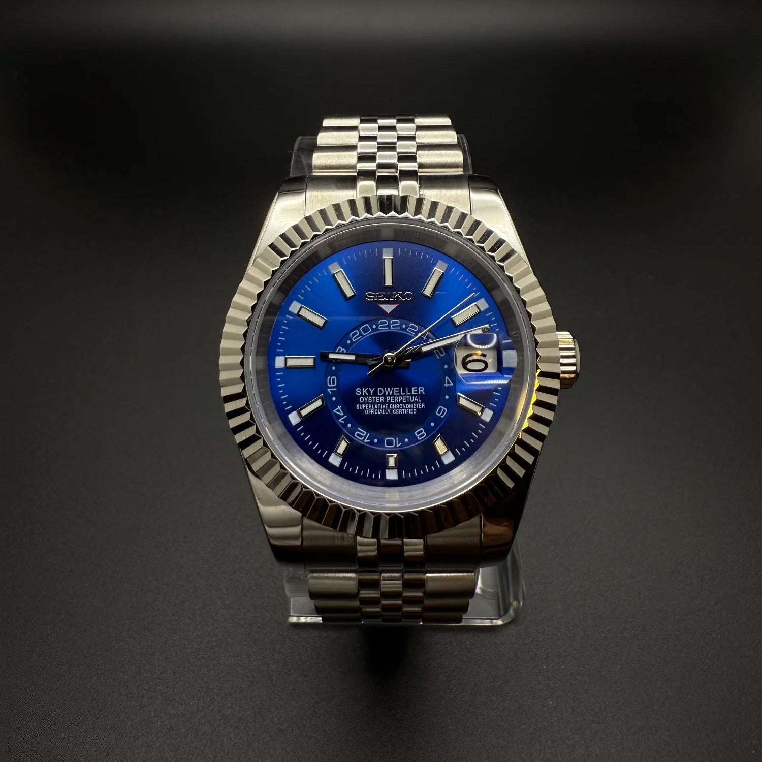 SeikoDweller Blue