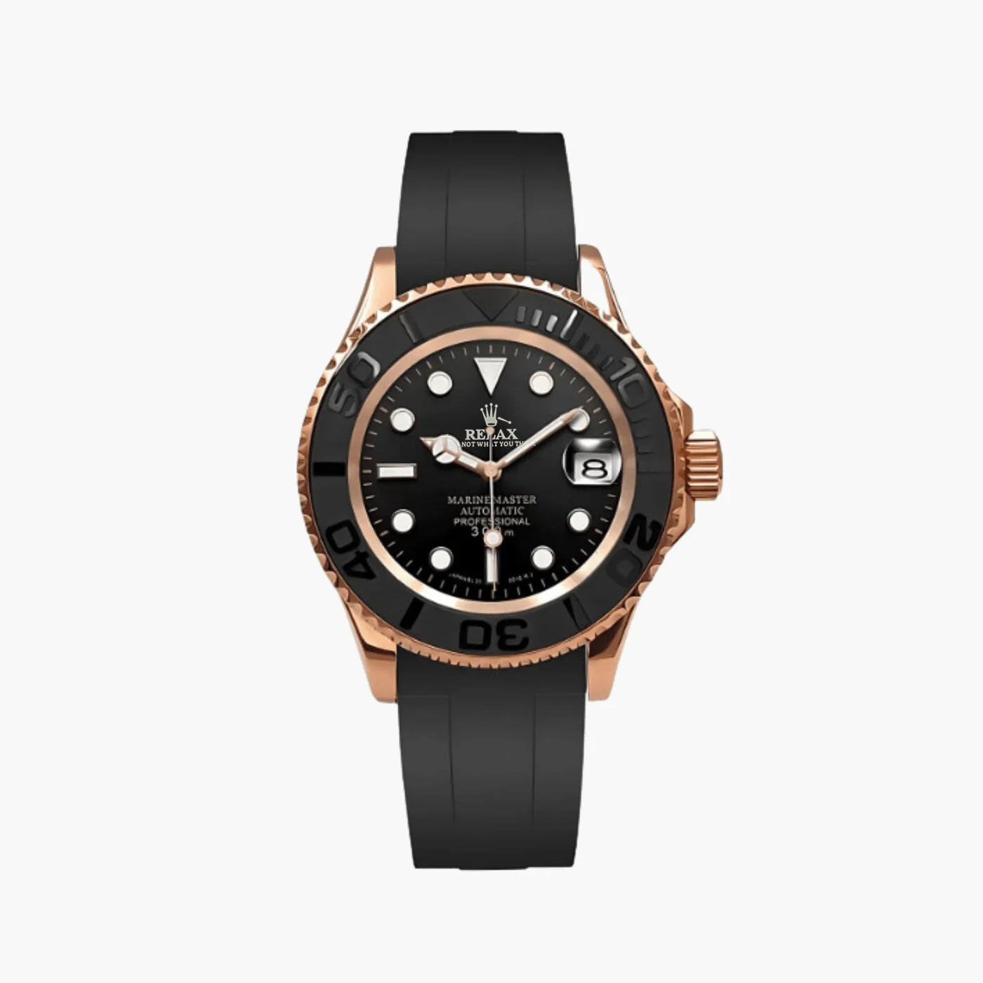 RELAX SEIKOMARINER︱ROSEGOLD RUBBER